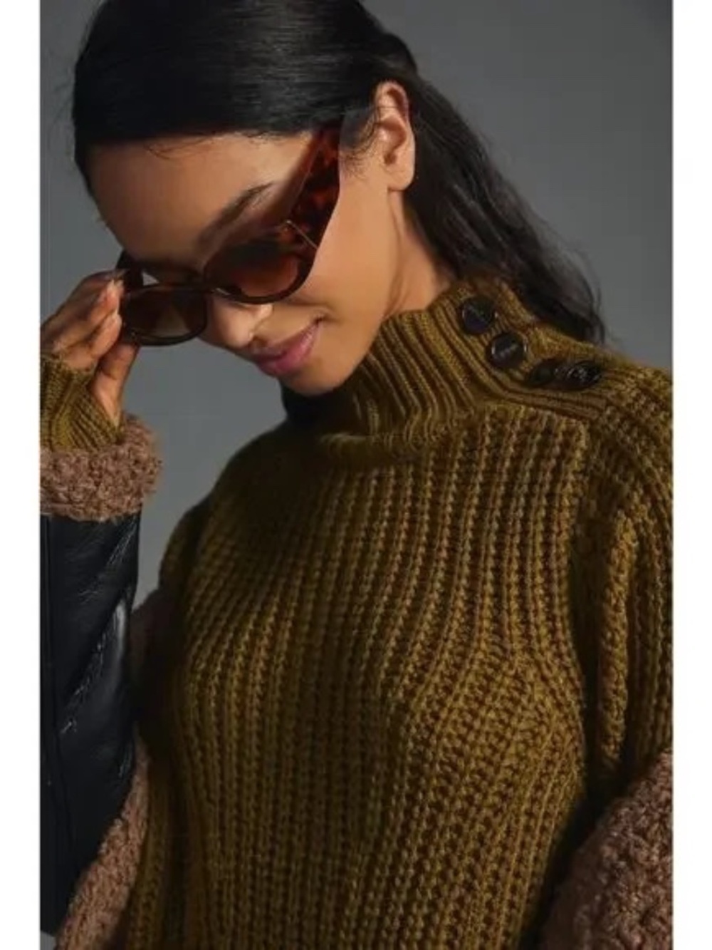 NWT Anthropologie Moon River Sweater Dress Medium - Picture 7 of 7